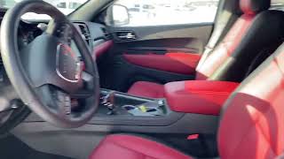 Athlete Statistics 2021 Dodge Durango R/T Red Interior! Video for Samantha!