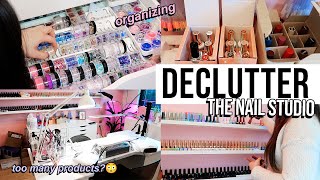 Gel Nail Studio - Declutter & Organizing! 😳