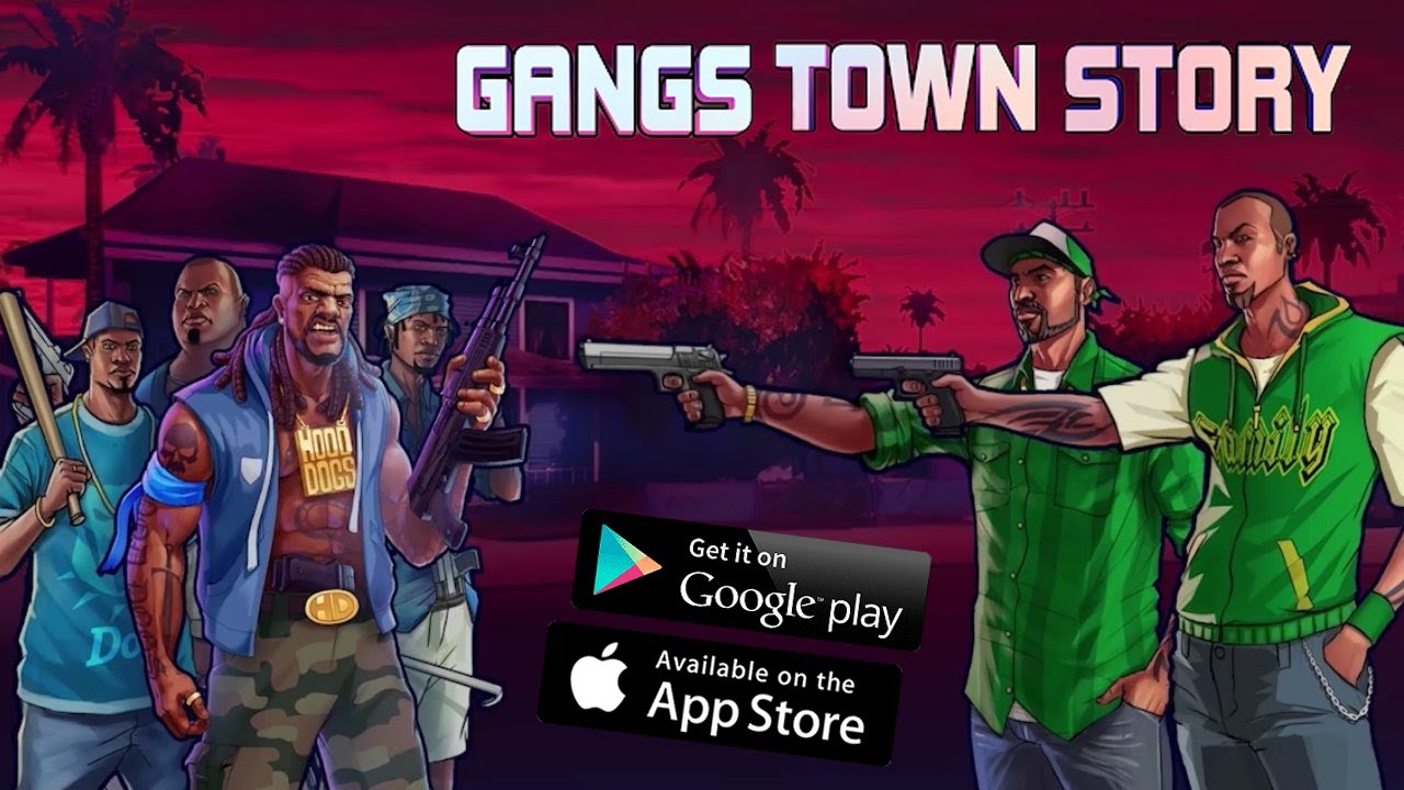 Gangs Town Story. Екшн шутер з відкритим світом. Gameplay Walkthrough (Гангстери, банди та кримінал)