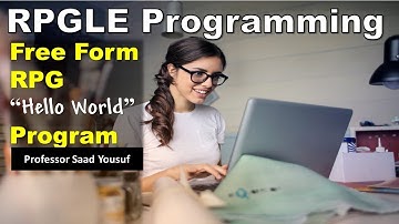 RPGLE hello world Program