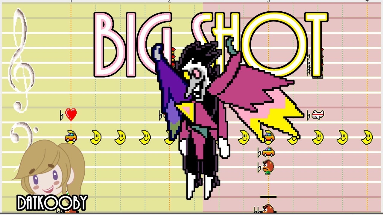 BIG SHOT - Deltarune - Super Mario Paint