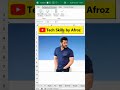 Use image in Excel | Excel Tricks | Excel Hacks #viral #youtubeshorts #excel