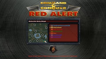 Command and Conquer Red Alert Remastered FFA - 7 players ( I love this map!! ) 