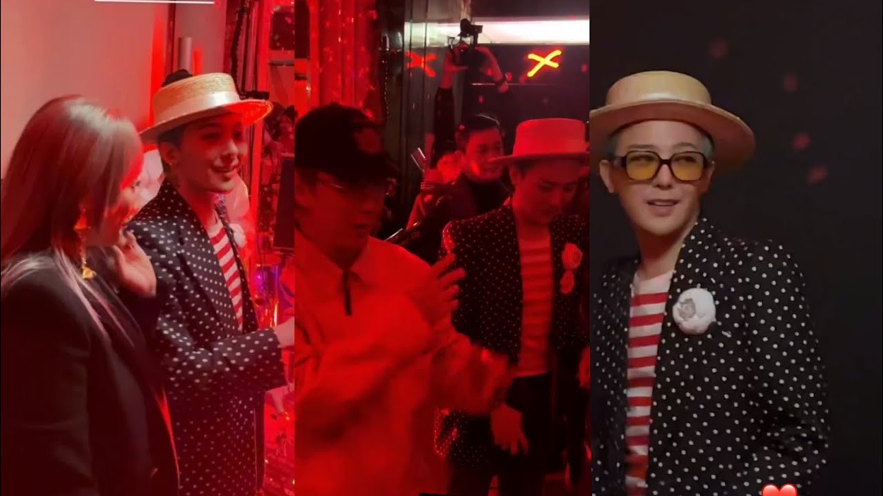 지드래곤 씨엘 태양 G-Dragon with CL and Taeyang at Übermensch Listening Party today