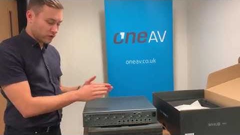 HDANYWHERE MHUB PRO (8x8) 40 unboxing