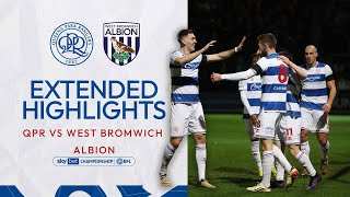 Four Goal Thriller Ends In Draw | Extended Highlights | QPR 22 West Bromwich Albion