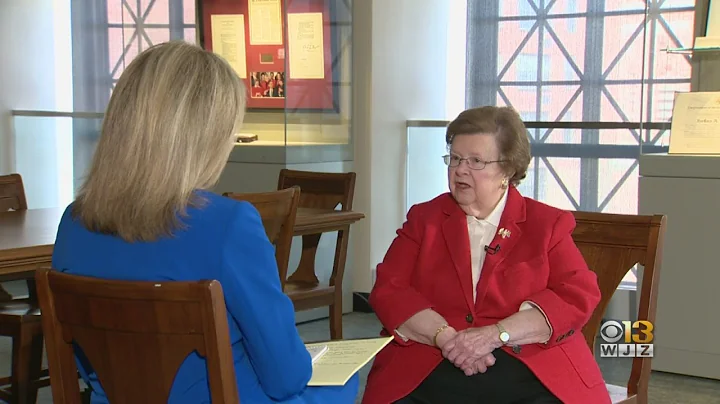 A Look At The Life And Career Of Former Sen. Barbara Mikulski