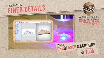 Hybrid CNC & Laser Machining by Todd | Vectric Worldwide UGM 2020