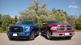 2015 Ford F150 2.7L EcoBoost vs. 2015 Dodge Ram 1500 EcoDiesel Comparison