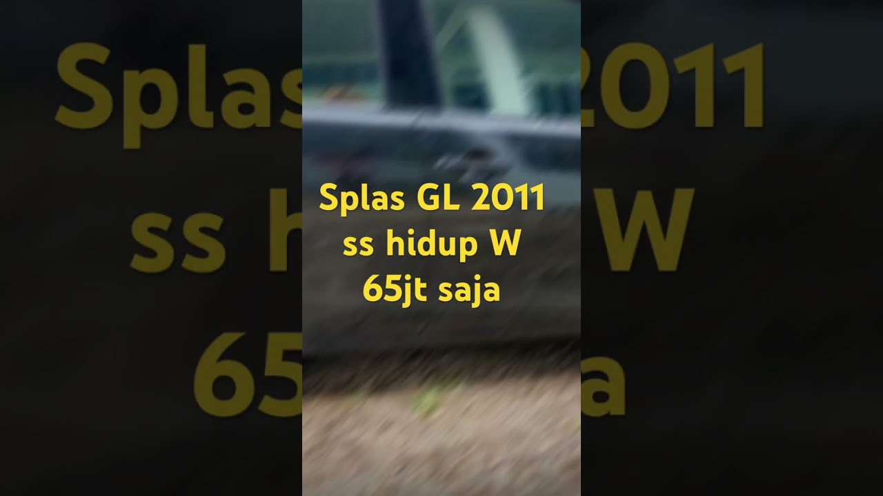 Suzuki splash 2011 ss hidup65jt alhmdulilah (soldout) 