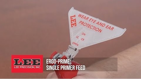 Lee Ergo-Prime, Single Primer Feed