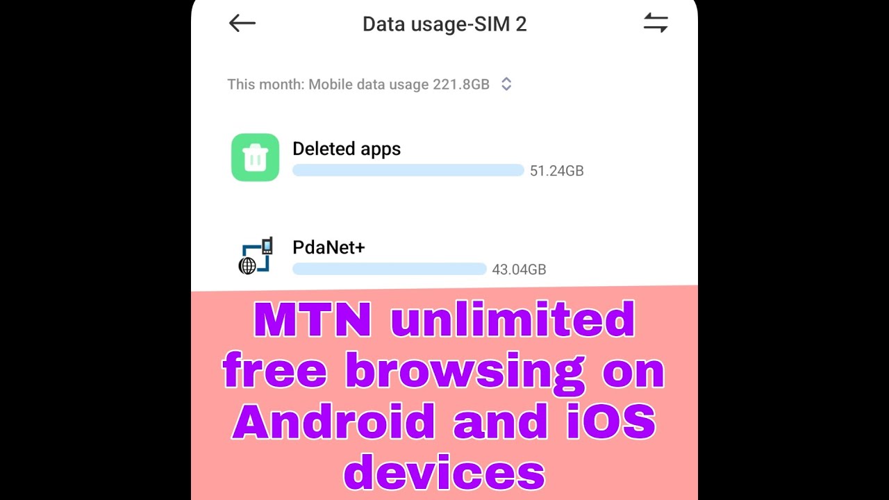 MTN unlimited Cheat: How To Browse Unlimitedly With MTN Using Napster TV (Android & iOS Device)