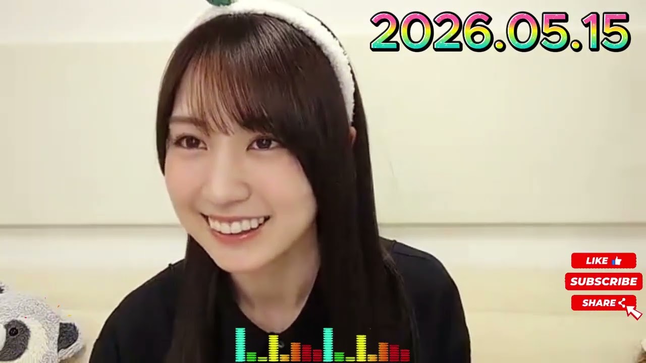 賀喜遥香 （乃木坂46） 2026年05月15日 のぎおび SHOWROOM - YouTube