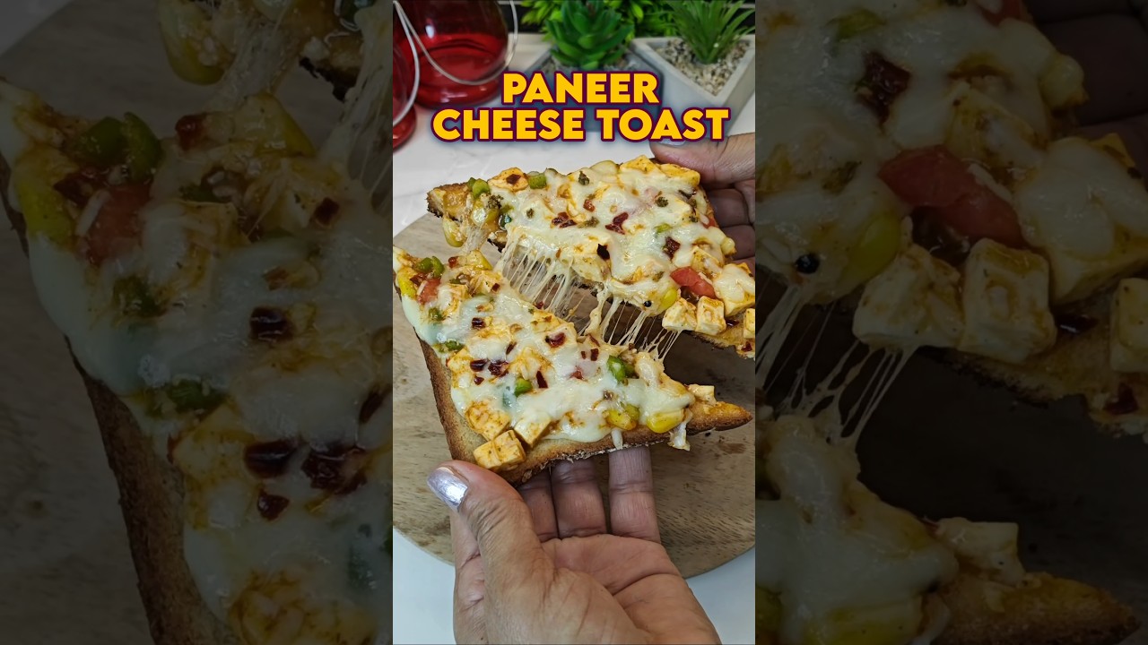 Paneer Cheese Toast - Best lunchbox recipe 