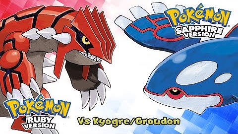Pokémon Ruby, Sapphire & Emerald - Kyogre & Groudon Battle Music (HQ)