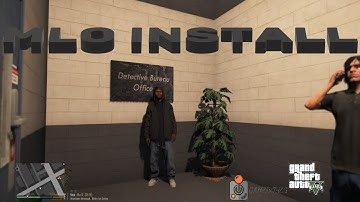 GTA V GTA 5 [MLO] Detective Bureau Office by Markey Install Single Player Fix Tutorial 104