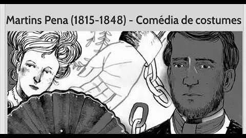 O que estava acontecendo na sociedade na época de Martins Pena?