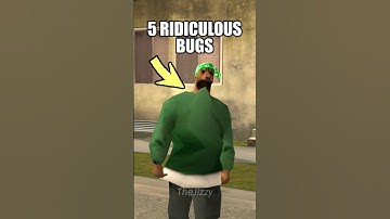 5 Ridiculous BUGS You Missed in GTA San Andreas! 🤣 #gta #gtasanandreas #glitches