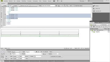 Crear Plantillas en Dreamweaver CS6