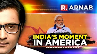 PM Modi takes India's soft-power global, sets blistering pace in USA | Arnab Debates screenshot 5
