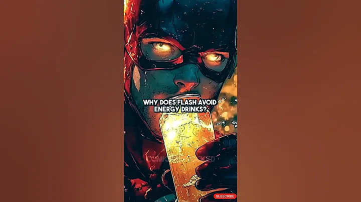 Why Flash Avoids Energy Drinks #flashcomic #marvelcomics #marvelstudios #comics #comicflash