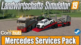 LS19 Modvorstellung - Mercedes Services Pack - LS19 Mods