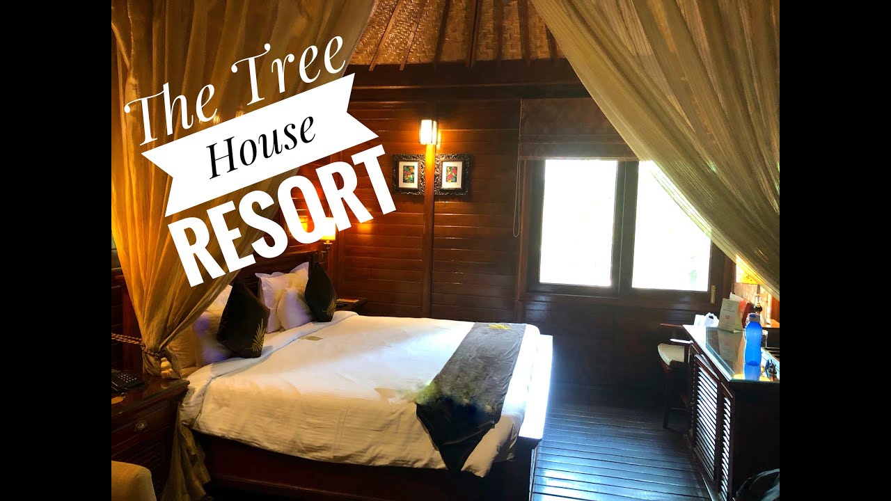 The Tree House Resort Jaipur Water Villas room Tour YouTube