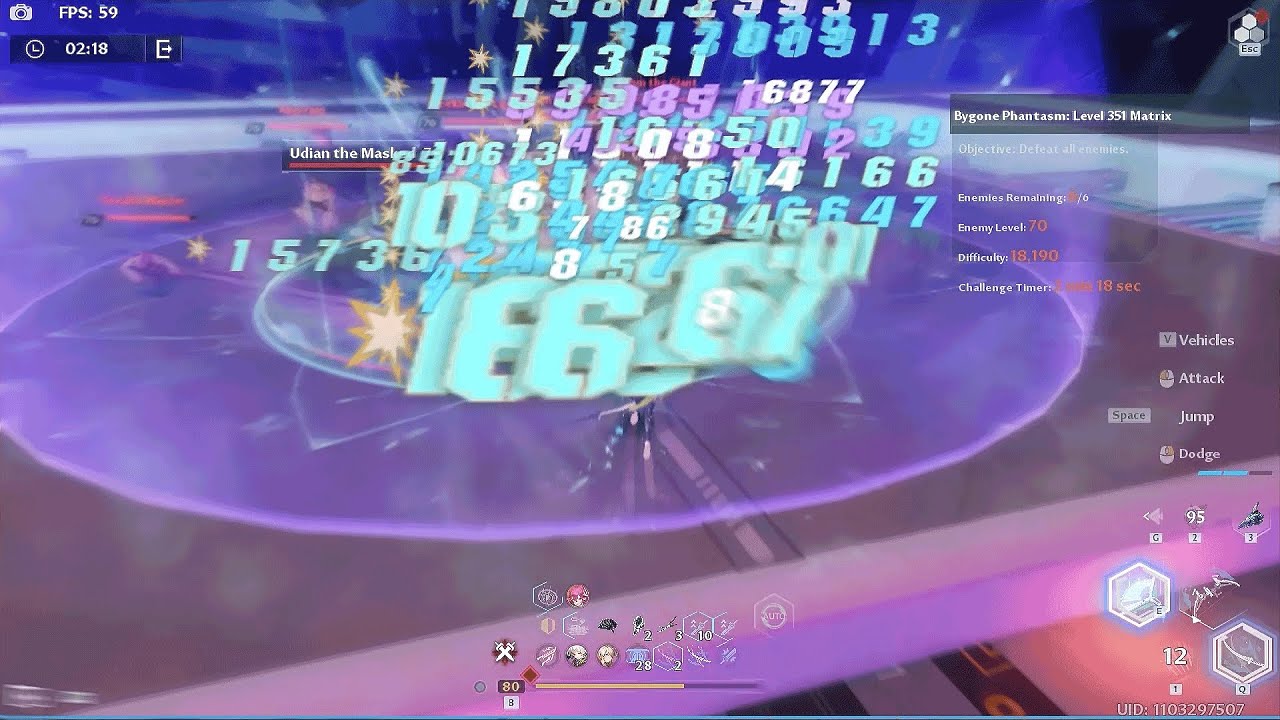 Bygone Phantasm Floor 351 F2P [Tower of Fantasy]