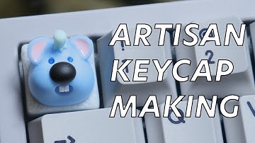 Making Artisan Keycaps! Studio session #2 (TomaChonkey)