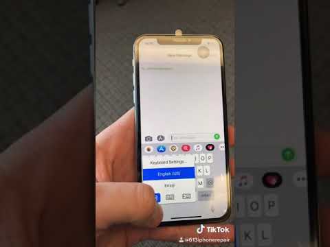 Video: Hur ändrar jag mitt iPhone-tangentbord till qwerty?