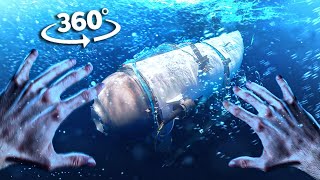 Oceangate 360° Imploded Titan From Inside 8K