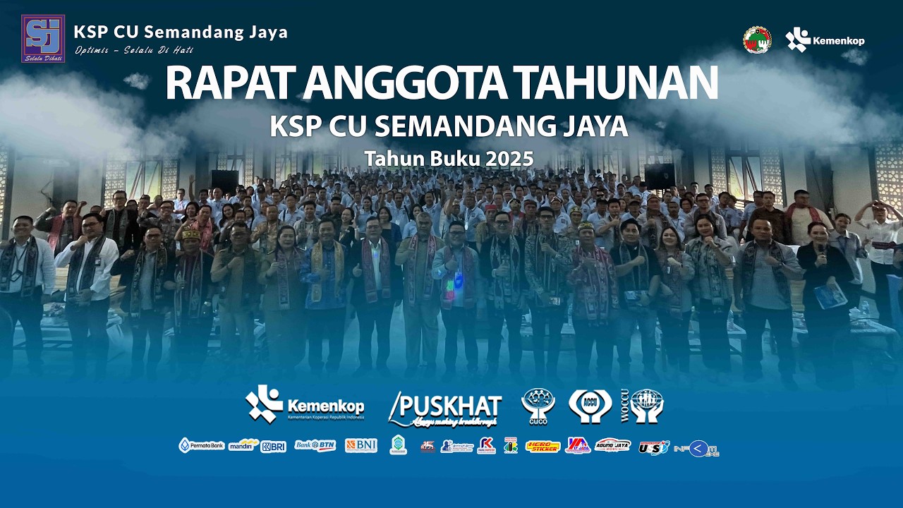 RAT KSP CU Semandang Jaya Tahun BUku 2025 I  Polau Training Center, 23 Februari 2026
