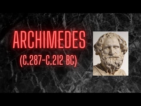 वीडियो: क्या आर्किमिडीज एक ग्रीक देवता है?