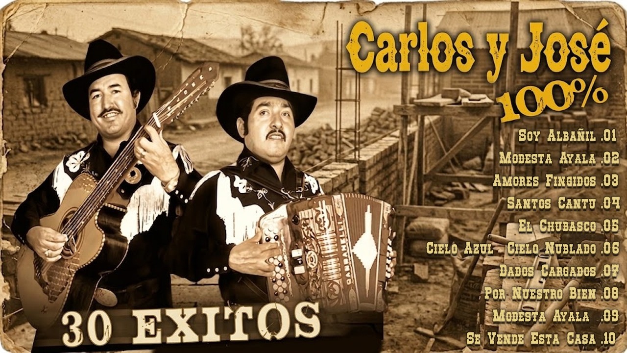 ⁣👉 Carlos y José ⚡ 30 Grandes Éxitos | Corridos Viejitos para Pistear y Carnita Asada Norteño
