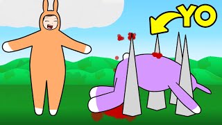 SOMOS CONEJOS ASESINOS DE PLASTILINA | Super Bunny Man