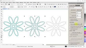 Circles on Curves  -  CorelDRAW macro - Demo 04