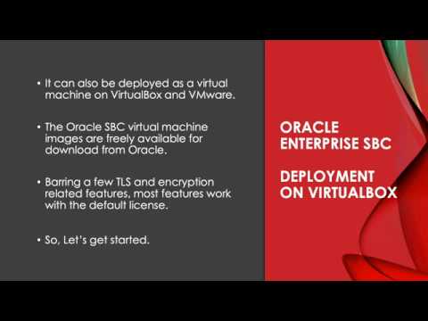 Oracle Acme SBC Deployment on VirtualBox