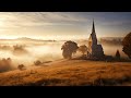 Morning prayer in a sacred sanctuary  gregorian chant