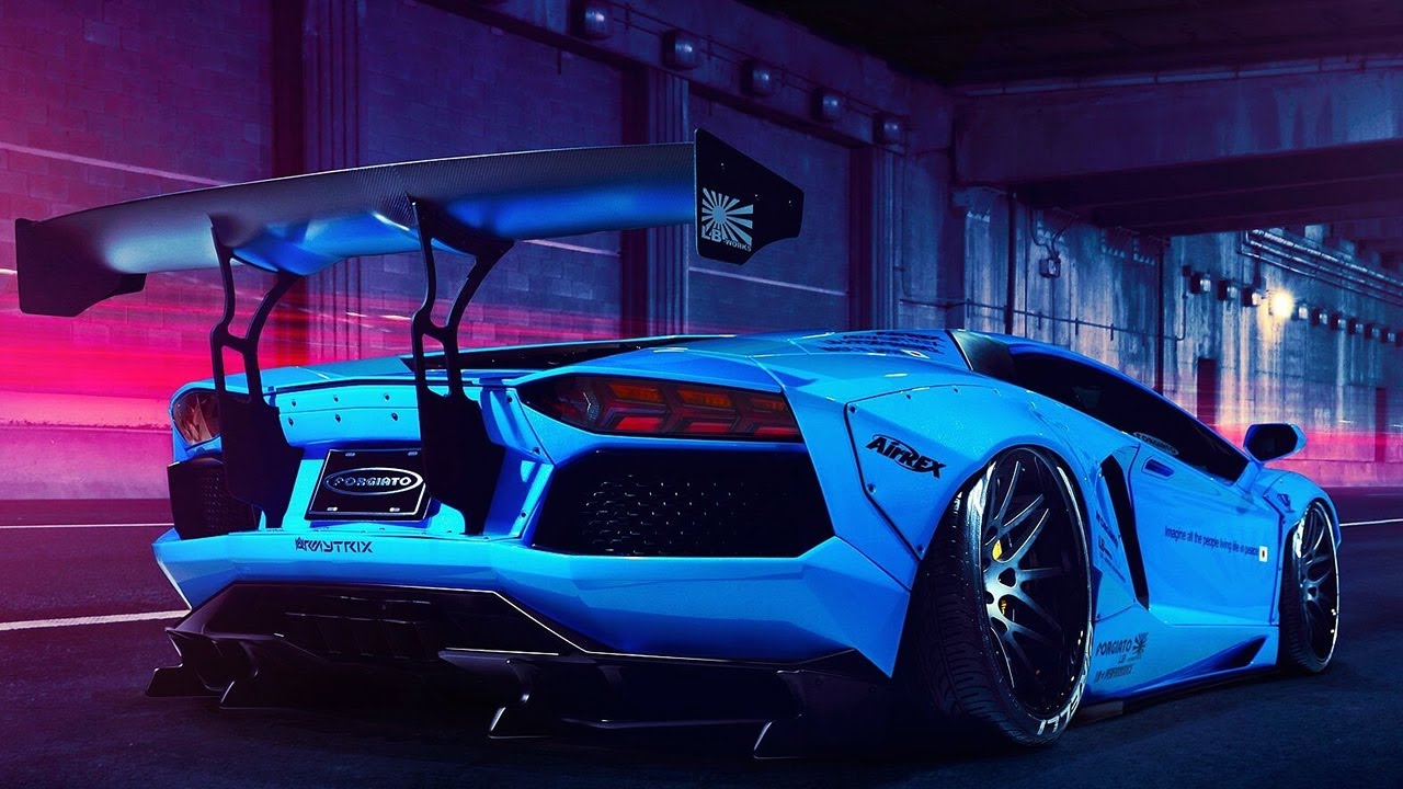 Car bass music 2024. Ламборгини авентадор синий. Lamborghini Aventador SVJ фиолетовый. Blue Lamborghini Liberty walk.