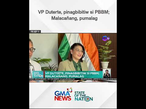 VP Duterte, pinagbibitiw si PBBM; Malacañang, pumalag | SONA