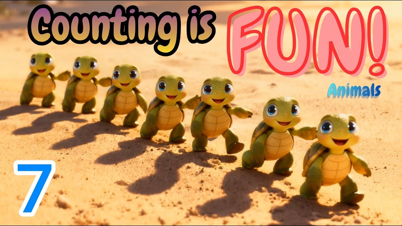 Counting 1 to 10 🐾 | Animals 1–10 | Catchy Song - YouTube