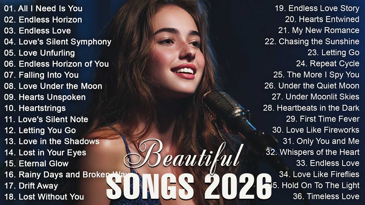 Beautiful Love Songs 2026 | Romantic Ballads Collection 💗 The Most Beautiful Romantic Music 2026