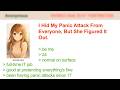 I Hid My Panic Attack From Everyone, But She Figured It Out ｜ 4Chan Greentext Stories
