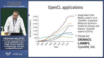 2017 EuroLLVM Developers’ Meeting: V. Miletić “LLVM AMDGPU for High Performance Computing”