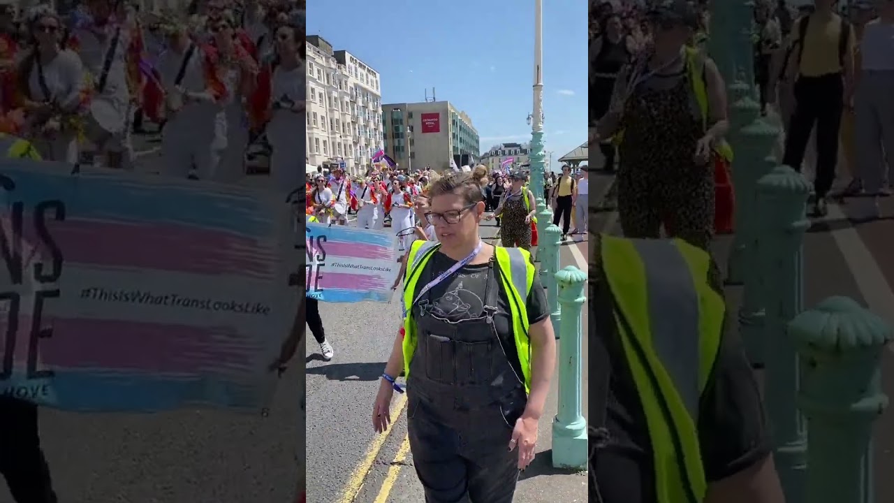 30k+ people showed up at Trans Pride Brighton!