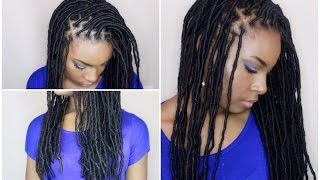 Hey y'all! have you wonder how to get natural-looking faux locs?? no
more! i a detailed video on got my locs look as natural pos...