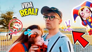 VIDA REAL do DIGITAL CIRCUS! NÃO CONFIE na POMNI, no JAX e no CAINE! Pai Também Vloga