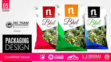 Packaging design | Product Box Design | CorelDRAW Full Tutorial