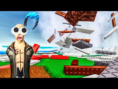 Surviving Roblox Tornado and Tsunami Disasters in Roblox Multiplayer Gameplay! (Roblox Gameplay)
