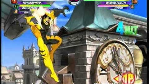 MvC2 Online (360): Brett (Psy/Spid/Doom) vs Josh 360 (Jug/Tha/Sab) 7 .:11.19.10:.